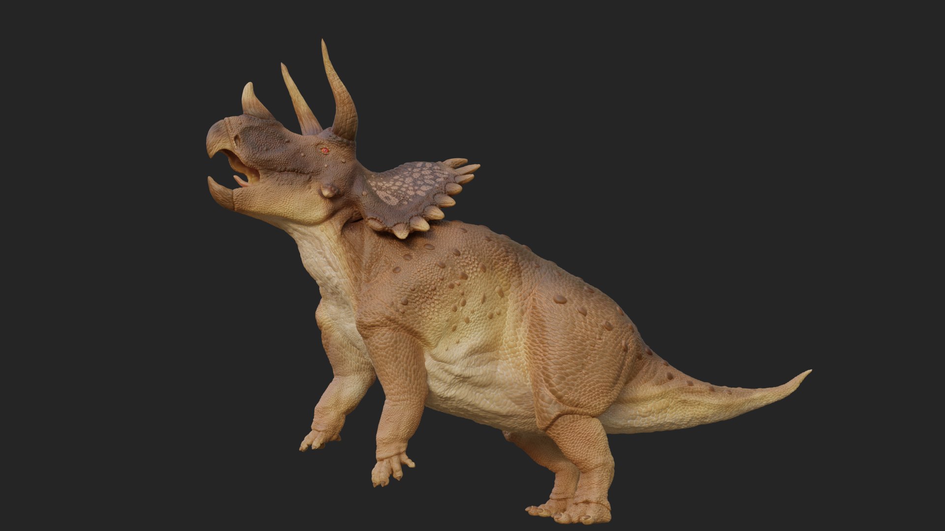 Triceratops 3D https://p.turbosquid.com/ts-thumb/no/ZNMpf0/OL/2/png/1748773004/1920x1080/fit_q87/02880b612c4e318a5f060aa6583b0c6a37fd95c8/2.jpg