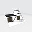 A frame house A34 34m2 Low-poly 3D model