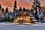 A frame house A34 34m2 Low-poly 3D model
