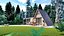 A frame house A34 34m2 Low-poly 3D model