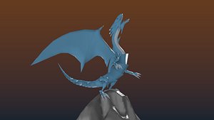 Blue-eyes White Dragon 3D / 4D Card Custom 3D (Download Now) 