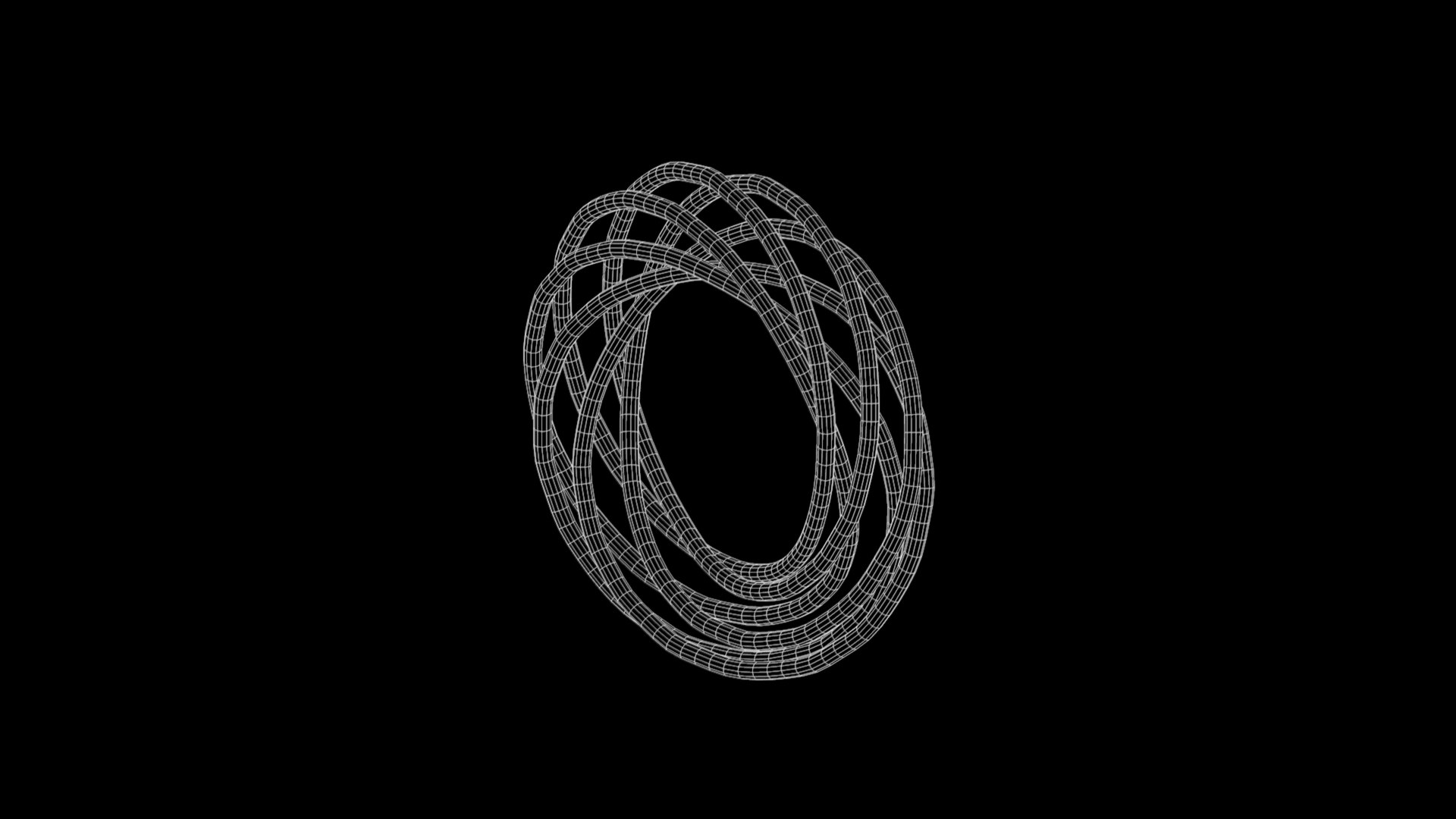 3D Model Torus Knot 14 - TurboSquid 2121563