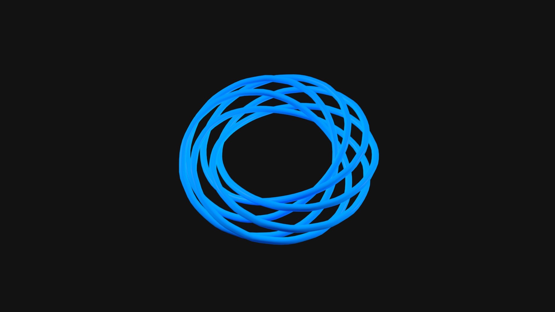 3D Model Torus Knot 14 - TurboSquid 2121563