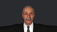 Albert Einstein Hyper Realistic Full Body Fully Rigged 3D Character