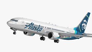 Boeing 737-9 MAX Alaska Airlines