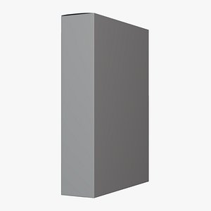 Basic Cereal Box - Geometry Only No Textures No Materials model