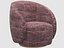 WETHERLY SCHWENKSTUHL STROKE STOFF AUS SHELL ONYX Kelly Wearstler