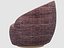 WETHERLY SCHWENKSTUHL STROKE STOFF AUS SHELL ONYX Kelly Wearstler