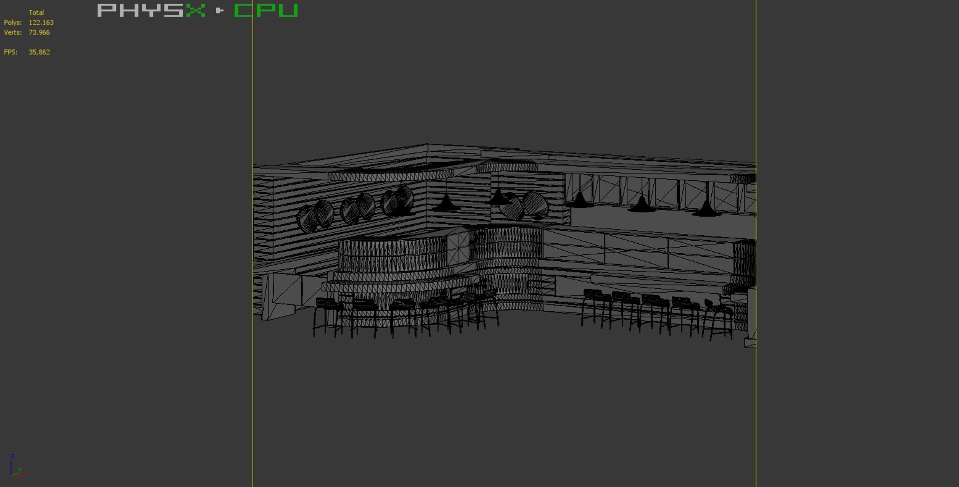 Bar Set 3d Model