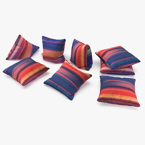 3D cushions pbr