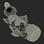 3d model of broken beer bottle 3