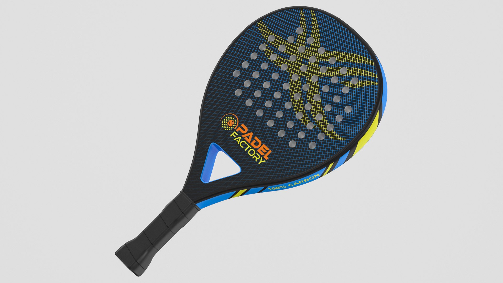 3D model Padel Tennis Racquet 01