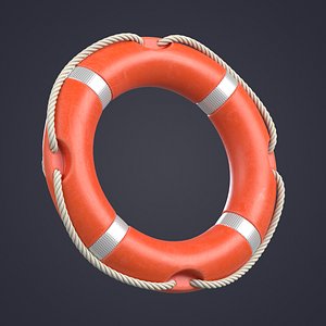 Lifebuoy orange life preserver
