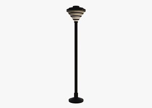 Black Exterior Lamp