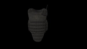 Bulletproof vest 3D