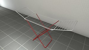 clothes dryer dry 3D model