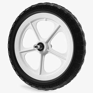 balance bike wheel 3D model