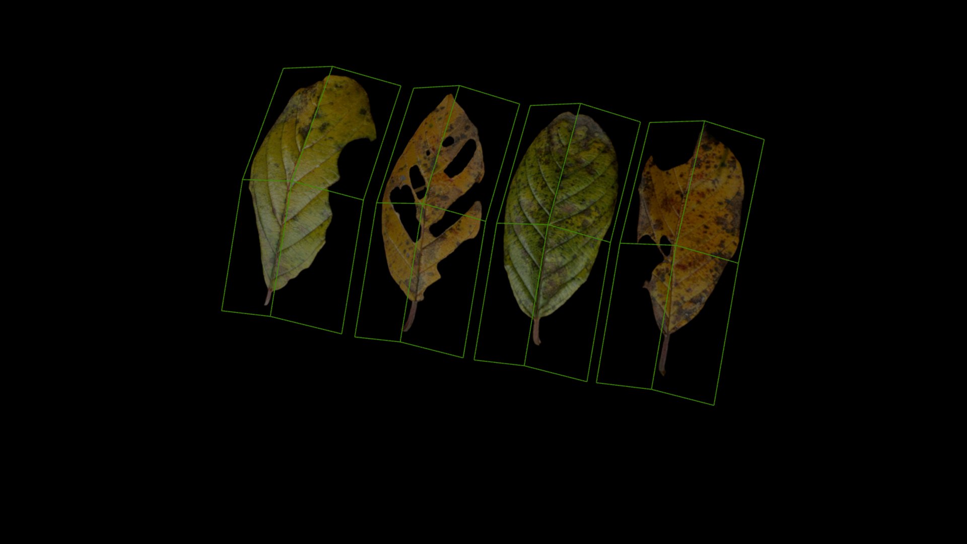 3D Model Realistic Low Poly Autumn Leaves Collection - Game Ready Asset ...
