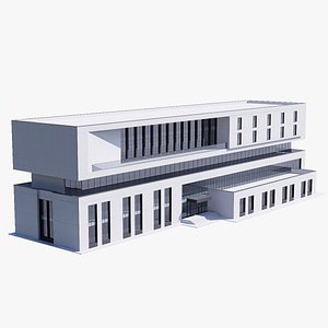 Civic Building 3D model