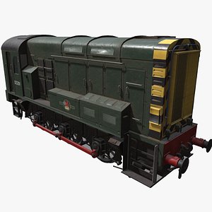 3D model Class 08 diesel
