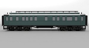 german imperial pullman car 3d 3ds