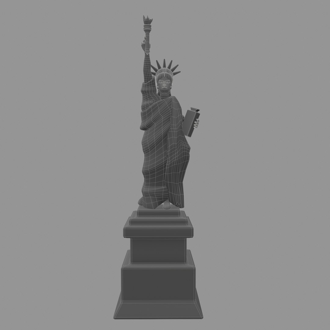 3D Statue of Liberty - TurboSquid 1895647