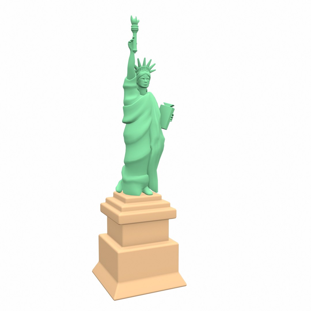 3D Statue of Liberty - TurboSquid 1895647