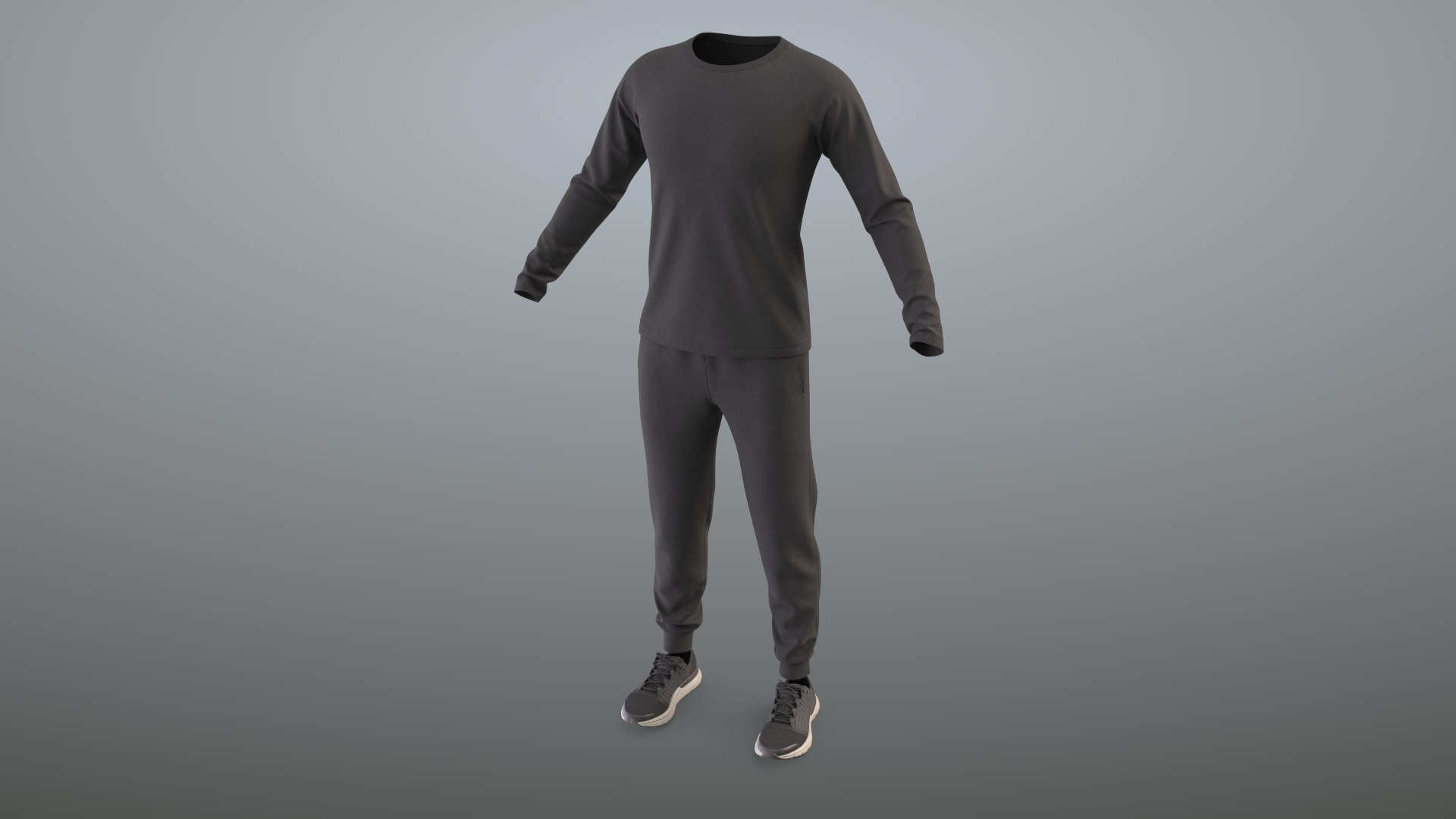 Realistic sportswear suit clothing 3D model - TurboSquid 1512925