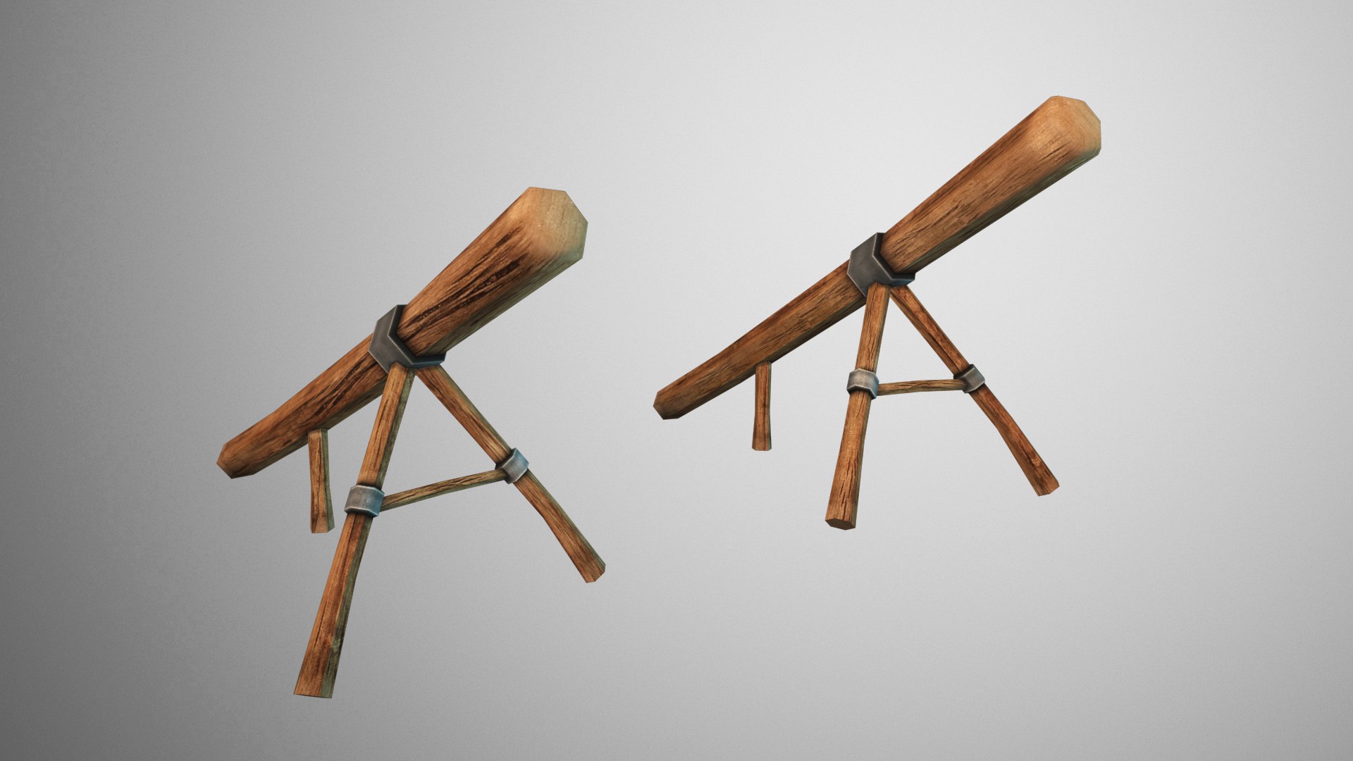 Log Ramp 3d 3ds