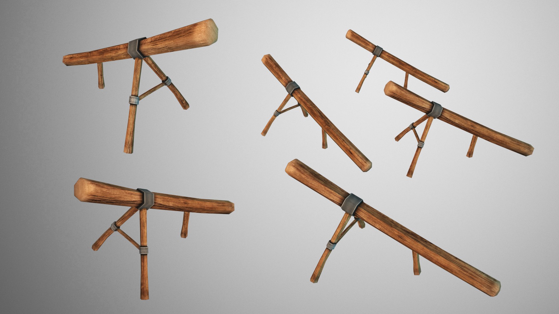 Log Ramp 3d 3ds