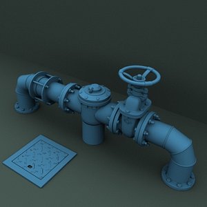 3d section pipe