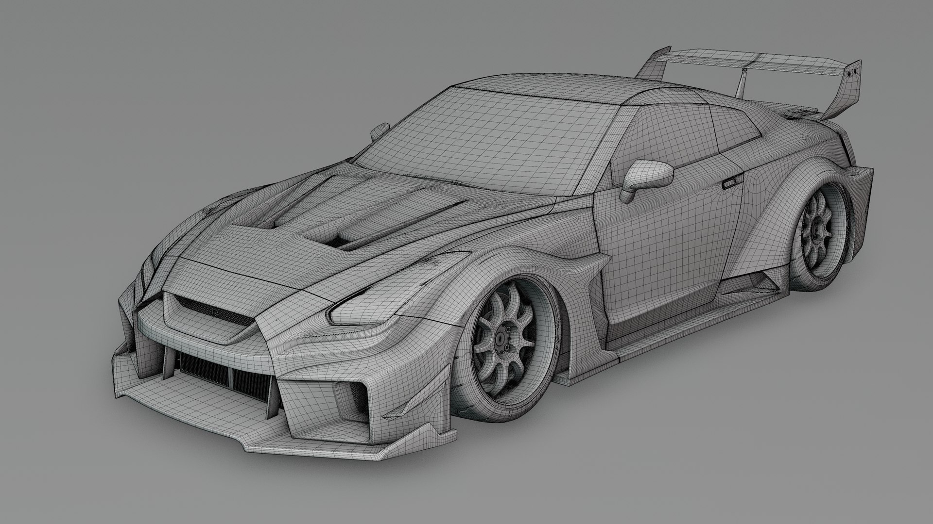 LB-Silhouette WORKS GT Nissan 35GT-RR 3D - TurboSquid 2033690