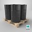 Barrels on Pallet