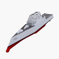 USS Zumwalt DDG-1000 - guided missile destroyer