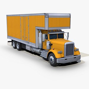 Box truck 3D model