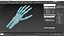 3D model Human Hand Skeleton