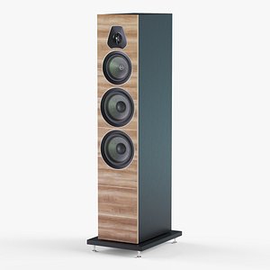 Sonus faber Lumina 5 Satin Walnut 3D model