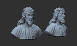 3D model Jesus bust