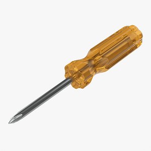Cross head screwdriver 01 3D model