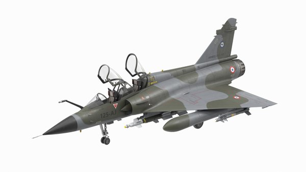 Dassault Mirage 2000N Tactical Bomber Camouflage with Armament Rigged ...