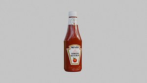 Tomato ketchup 3D model