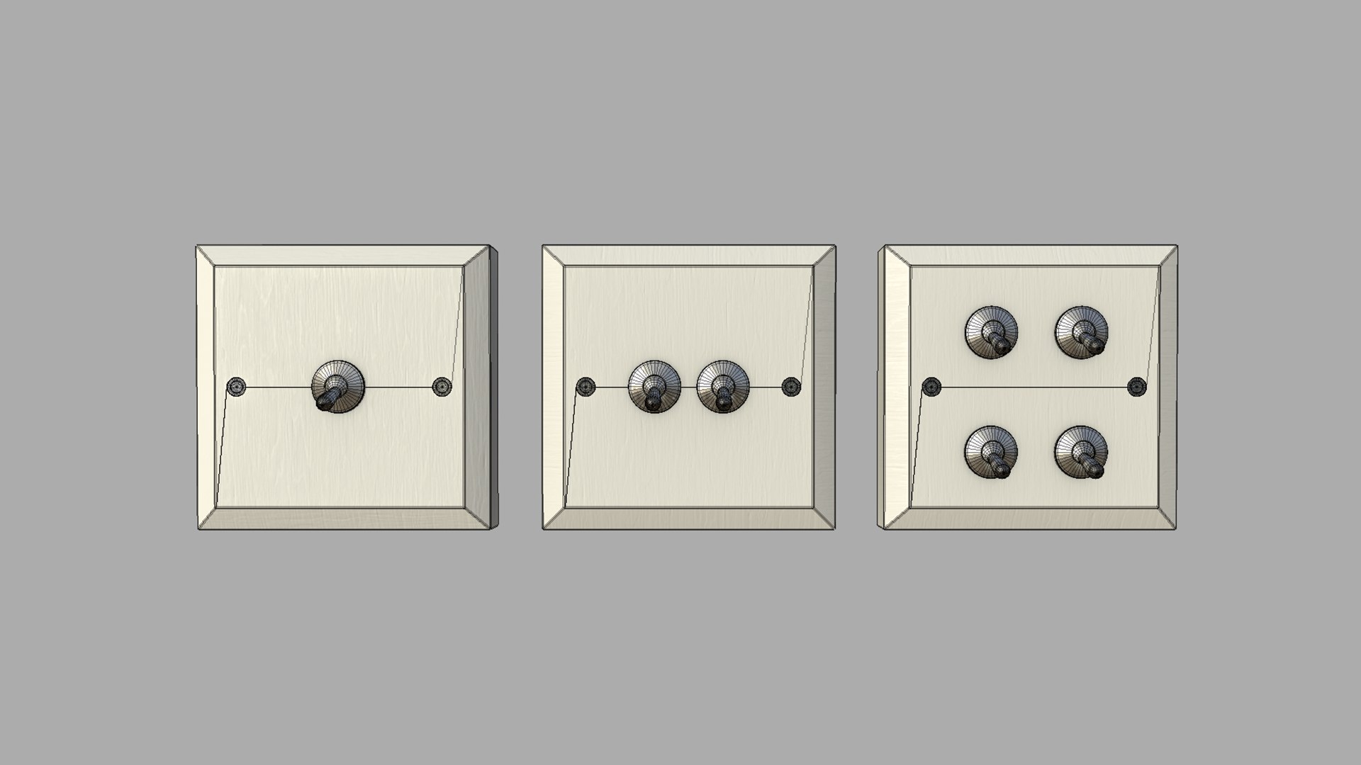 3D Switch Model - TurboSquid 1817334