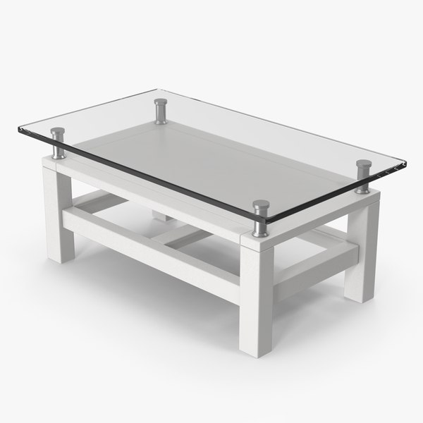 Glass Coffee Table 3D model