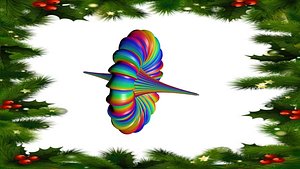 free obj model breather spinning xmas