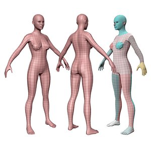 female basemesh 3D