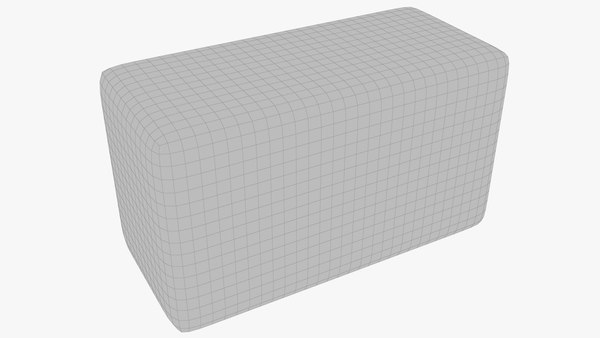 modelo 3d Stylized Square Bush V1 - TurboSquid 2094291