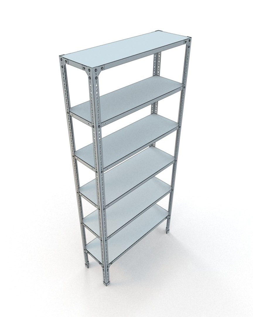 3d Model Steel Rack