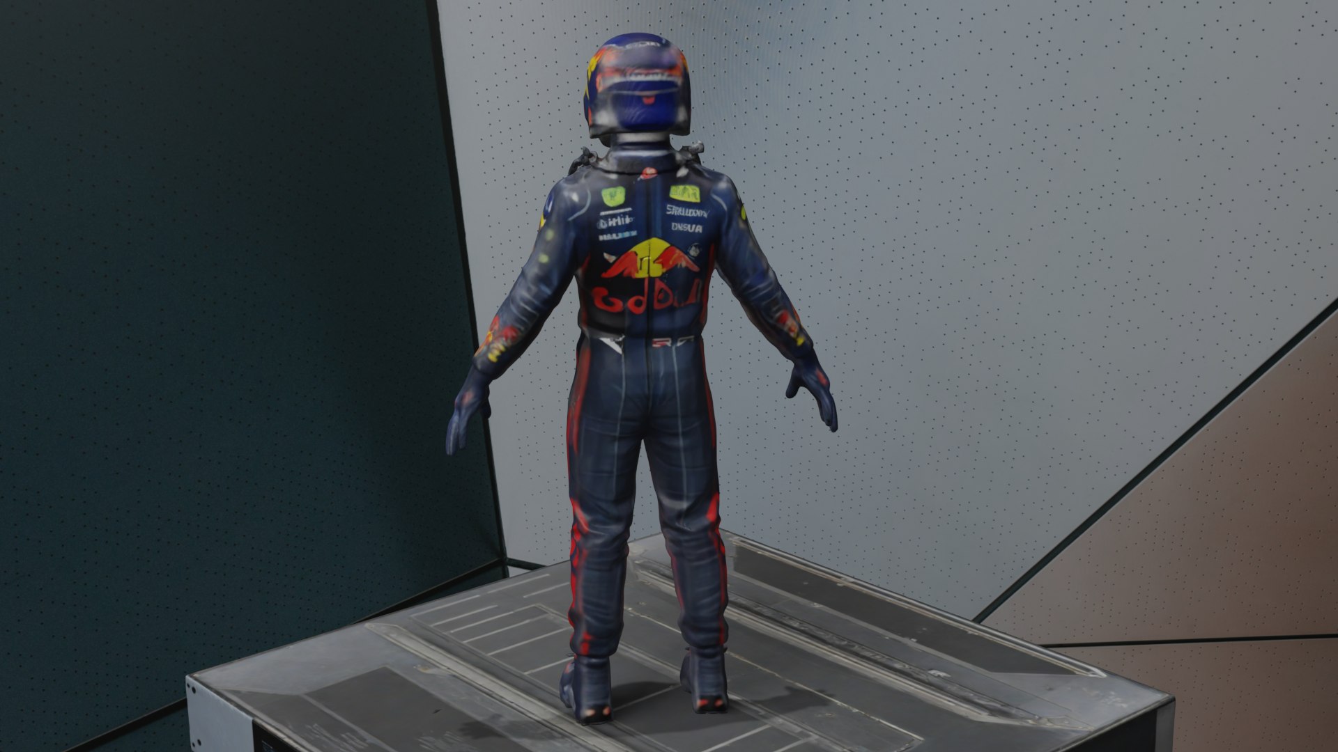 3D F1 Driver Model - TurboSquid 2325016