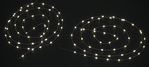 3D model 3 MM LED CHRISTMAS SWIRL LIGHT STRIP 2025