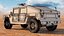 Hummer H1 HMMWV UVW Humvee UVW Only 3D
